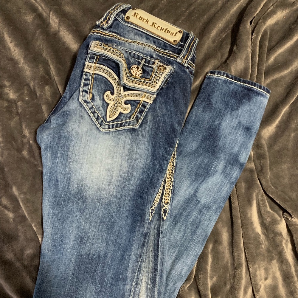 Rock revival skinny jeans 24/30